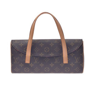 Louis Vuitton Monogram Sonatine Brown Canvas Handbag